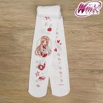 Детские капроновые колготки, феи ВИНКС: Флора, 7-9 лет, 116-134 см
