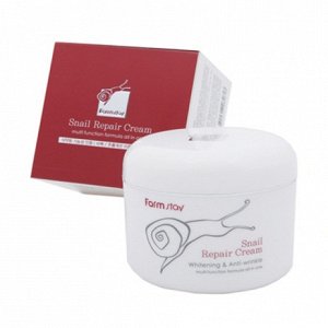 КR/ FarmStay Snail Repair Cream Крем для лица восстанавливающий "Улитка", 100мл