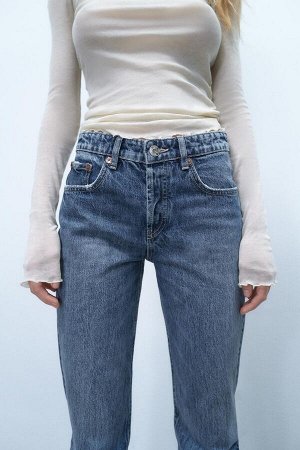 Женские прямые джинсы