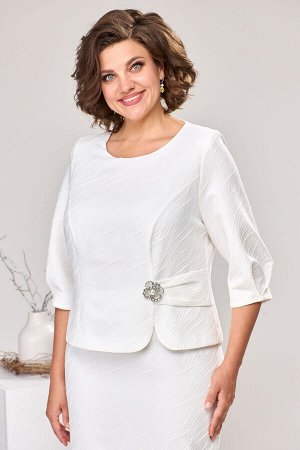 Платье Romanovich Style 1-2537 молочный