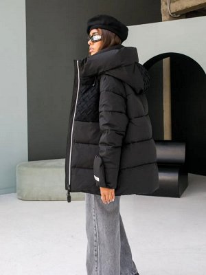 Женская зимняя куртка  черный