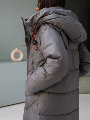 Женская зимняя куртка  графит