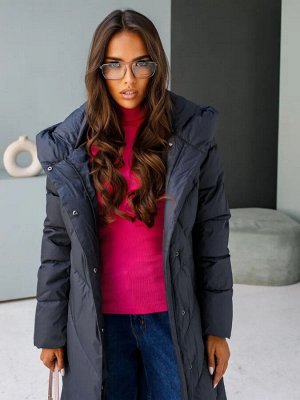 Женская зимняя куртка графит