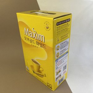 MAXIM MOCHA GOLD MILD Кофе растворимый черный 9 г x 100 стиков