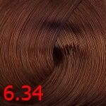ЛЪПОТА Хохлома Крем-краска 6.34 Темно-русый золотистый медный /60