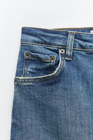 Женская длинная джинсовая юбка