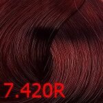 ЛЪПОТА Хохлома Крем-краска 7.420R Средне-русый медный фиолетовый интенсивный /60