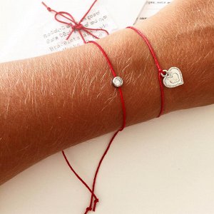 Браслет Желаний Сердце (серебро)