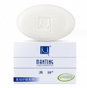 Мыло "MANTING" от демодекоза увлажняющее и смягчающее, 100 гр