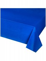 Скатерть полиэтилен 140 х275 см цвет синий