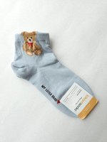 Носки женские, средней длины, ГОЛУБЫЕ. KIKIYA. Ю. Корея.