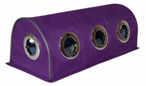 Интерактивная игрушка ТОННЕЛЬ с мятным мячиком цвет: фиолетовый