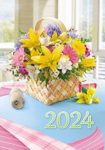 Карманный календарь 2024 &quot;Цветы&quot;