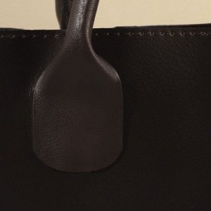 Ручки для сумки, пара, 44 ± 1 x 1 см, цвет коричневый