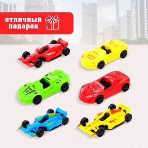 Автоград Машинки «Болид», набор 6 шт.
