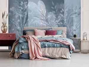 3D Фотообои «Тровинки в холодных тонах».