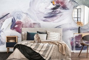 3D Фотообои «Абстрактные бутоны».
