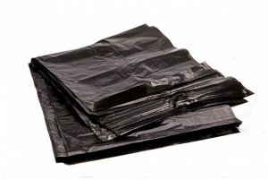 Мешки - пакеты для мусора плотные 40 микрометров, 120 литров, упаковка  10 шт