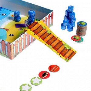 Настольная игра для детей на меткость «Бешеный полёт», 2-4 игрока, 8+