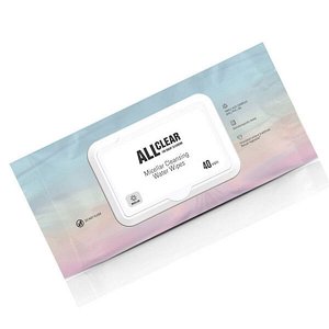 Очищающие салфетки для снятия макияжа The Face Shop All Clear Micellar Cleansing Water Wipes, 40шт