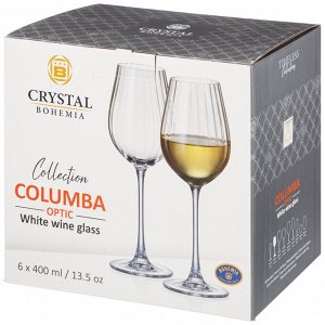 Набор бокалов для вина "columba optic" из 6шт 400мл