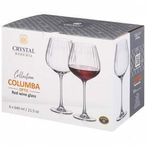 Набор бокалов для вина "columba optic" из 6шт 640мл