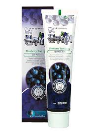 Hanil Natural A Blueberry Toothpaste - Зубная паста с натуральным экстрактом голубики 180гр