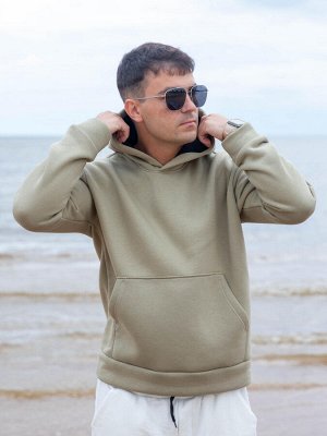 Худи оверсайз К201 Олива