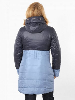 YM14-018-2 куртка женская, сине-голубая