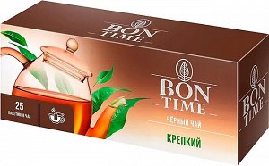 Черный чай Bontime 25 пак 37.5г Крепкий