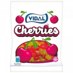 Мармелад со вкусом вишни Vidal Cherries 90 гр
