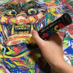 Маркер Posca PC-8K акриловый водостойкий, Япония