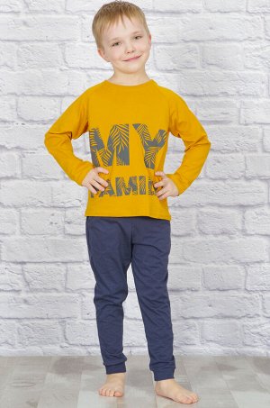 Костюм "Микс", брюки (горчичный)