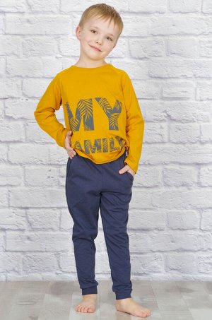 Костюм "Микс", брюки (горчичный)