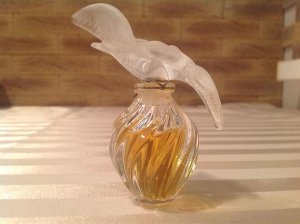 N.R.  L'AIR DU TEMPS  7,5ml Perfume Lalique Хрусталь