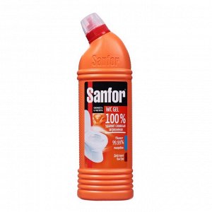 Средство чистящее для унитаза Sanfor WC gel super power, 750 мл