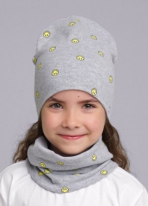 Шарф. Цвет: меланж св.серый