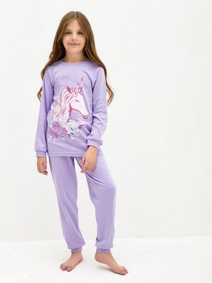 Пижама для девочки, сиреневый