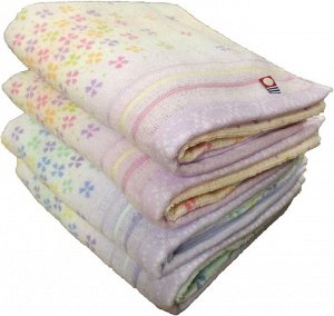 IMABARI towel candy flower - набор из 4х полотенец для лица