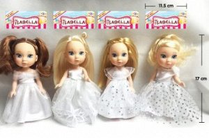 Msn toys Кукла 17см Isabella Невеста  в ас-те.арт.YL1603K-C