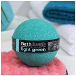 Fabrik cosmetology Шарик бурлящий д/ванны с шиммером Light Green 120г /50/ 5962