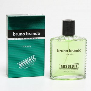 Delta Parfum Туалетная вода мужская Absolute Bruno Brando, 100 мл