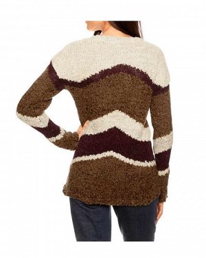 1к Heine - Best Connections  Пуловер, коньячный  Волшебный пуловер из эффектной пряжи. Круглый вырез, длинные рукава. Обрамляющая фигуру форма. Длина ок. 64 см. Очень мягкий трикотаж из 55% полиакрила