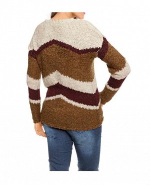 1к Heine - Best Connections  Пуловер, коньячный  Волшебный пуловер из эффектной пряжи. Круглый вырез, длинные рукава. Обрамляющая фигуру форма. Длина ок. 64 см. Очень мягкий трикотаж из 55% полиакрила