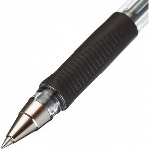 Ручка шариковая Pilot BPS-GP, резиновый упор, 0.5мм, масляная основа, стержень черный