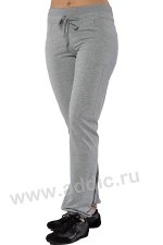 Брюки спорт. жен. 21L-3TS-06 (серый