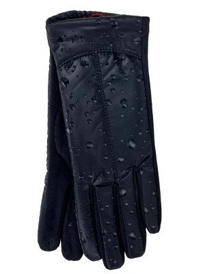 Женские демисезонные перчатки , цвет черный