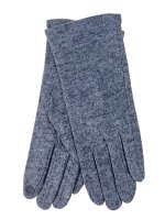 Женские демисезонные перчатки из хлопка, цвет светло серый