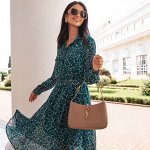 Платье-рубашка из ШИФОНА
