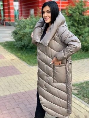 Пальто зимнее женское / куртка длинная зимняя женская
